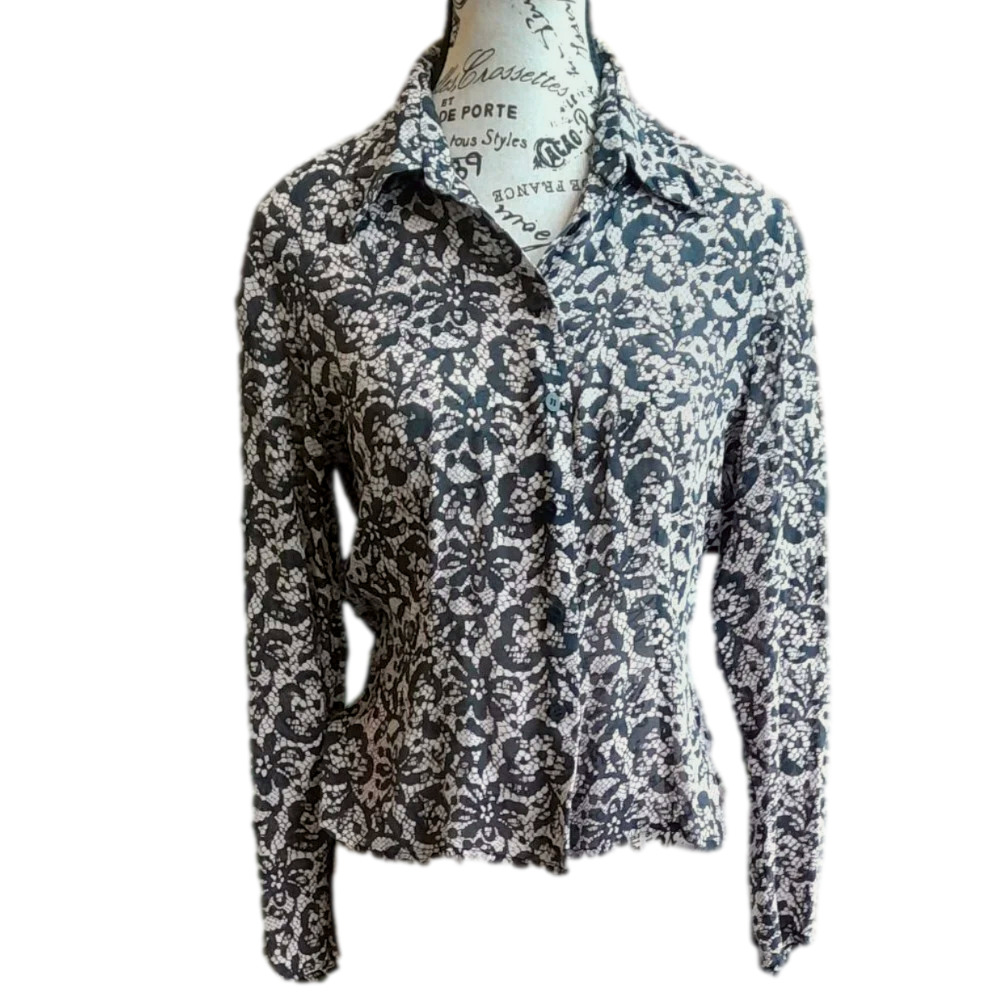 Vintage Silk Finity Studio Blouse